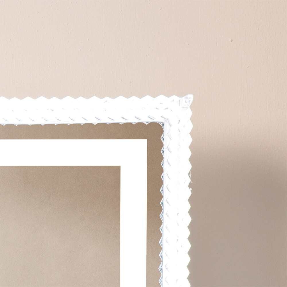 Square Acrylic LED Vanity Mirror Image 4