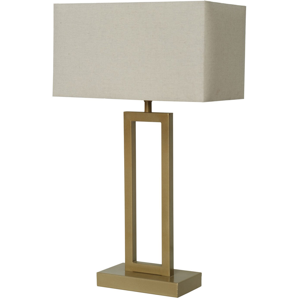 Kaisley Table Lamp - Neutral and Gold Image 4