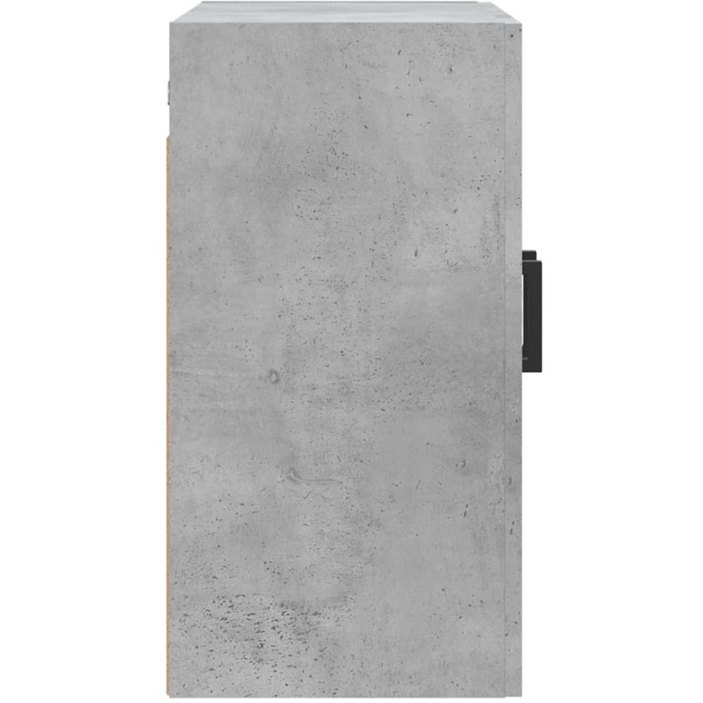 vidaXL 2 Door Concrete Grey Wall Cabinet Image 7