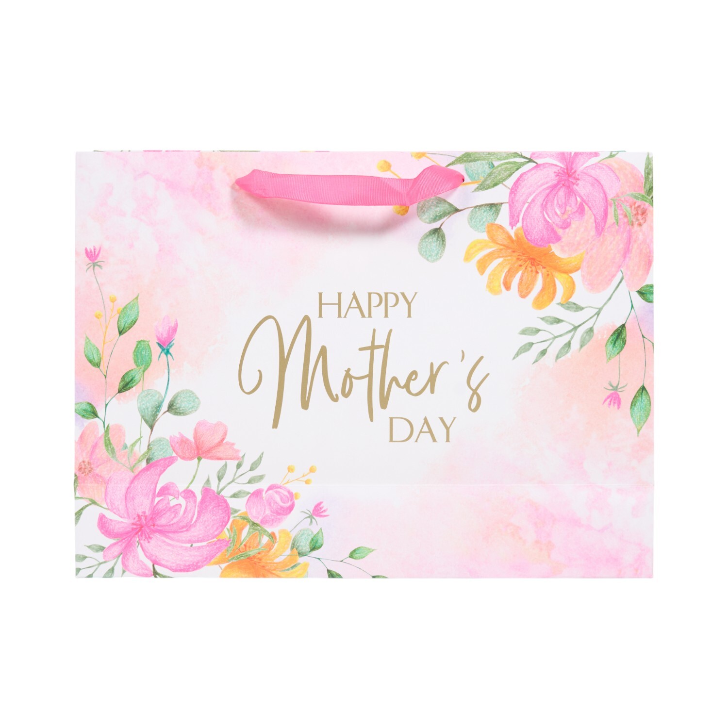 Mother's Day Shopper Gift Bag and Card Pink Image 4