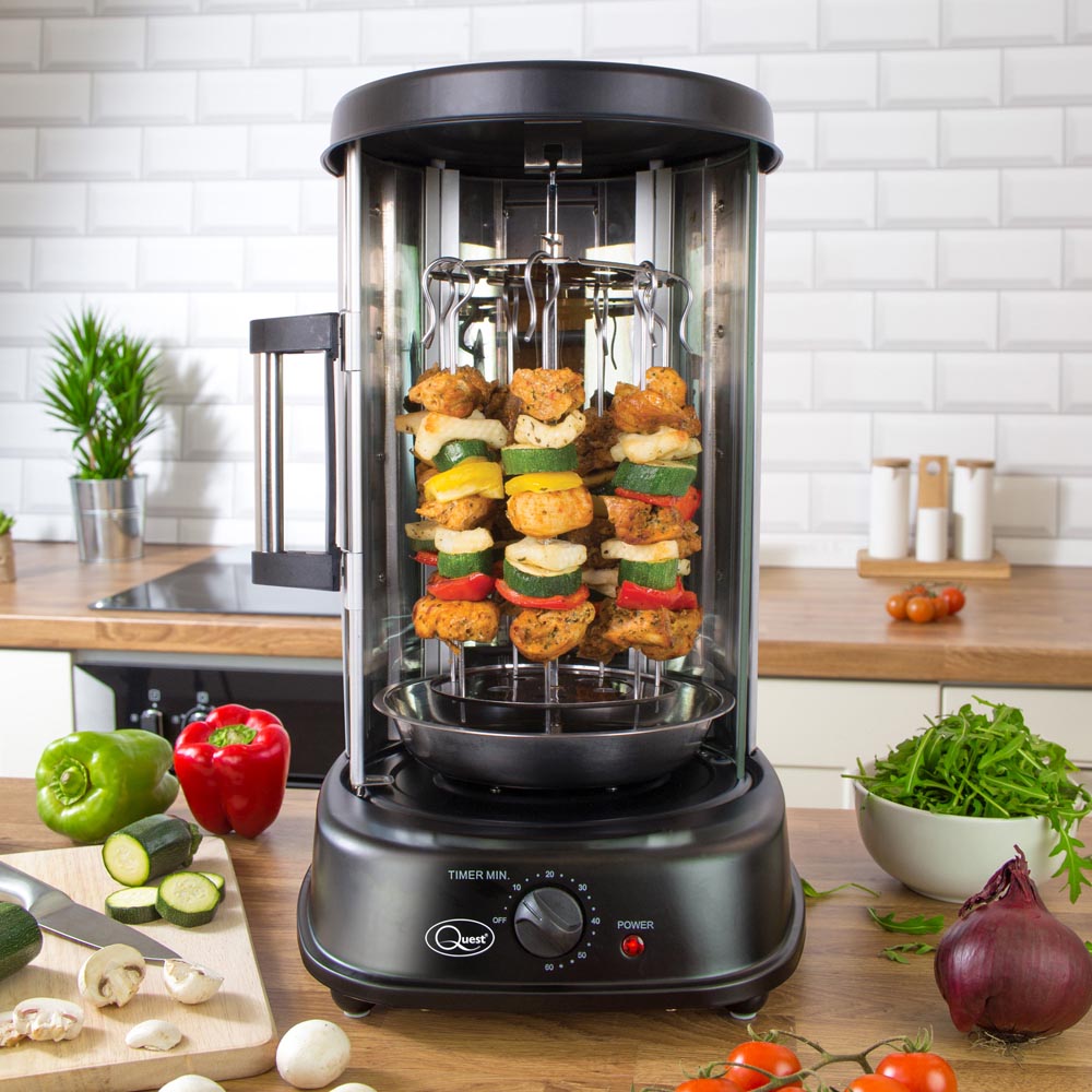 Quest Kebab Rotisserie Grill 1500W Image 2