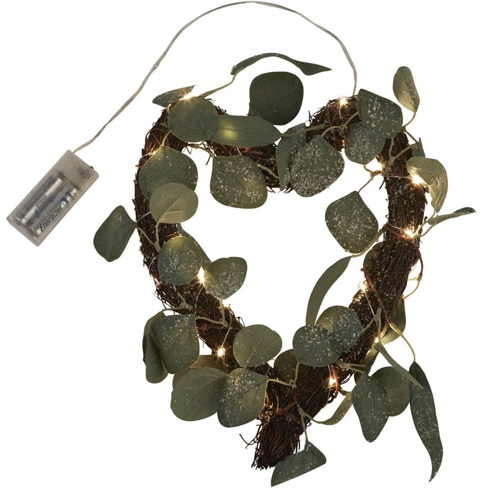 Lighting Collection Rattan Heart with Leaf Image 2