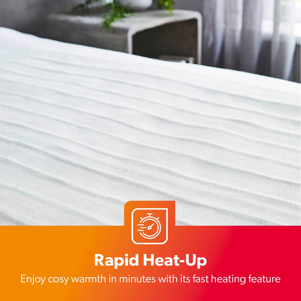 Geepas King Size Heated Electric Under Blanket 137 x 165cm Image 5