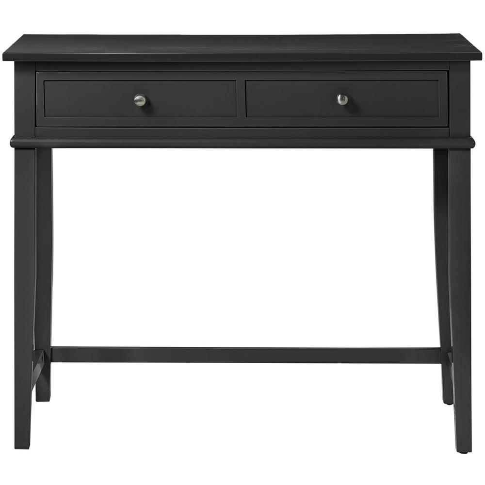 Dorel Franklin 2 Drawer Black Writing Desk Image 5