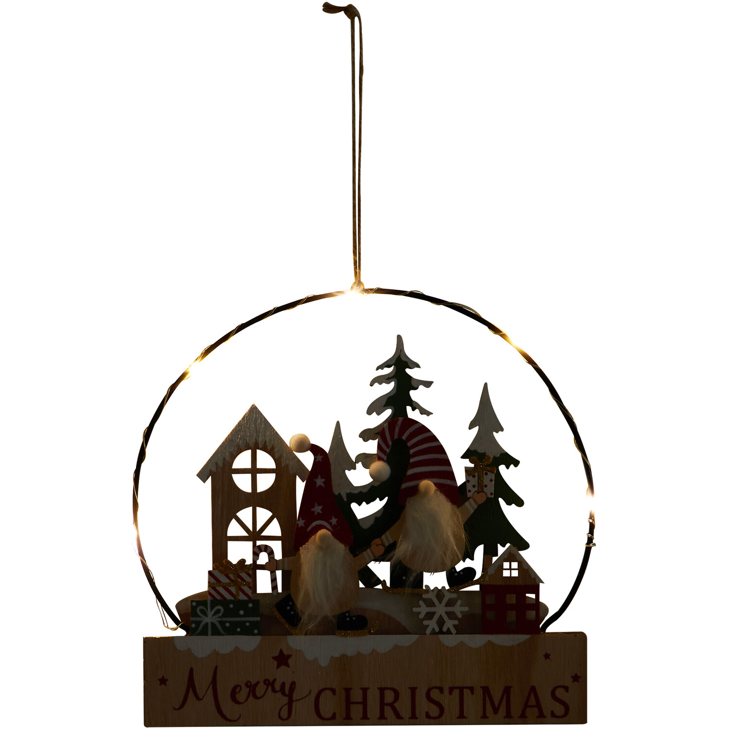 LED Merry Christmas Gonk Scene Image 3