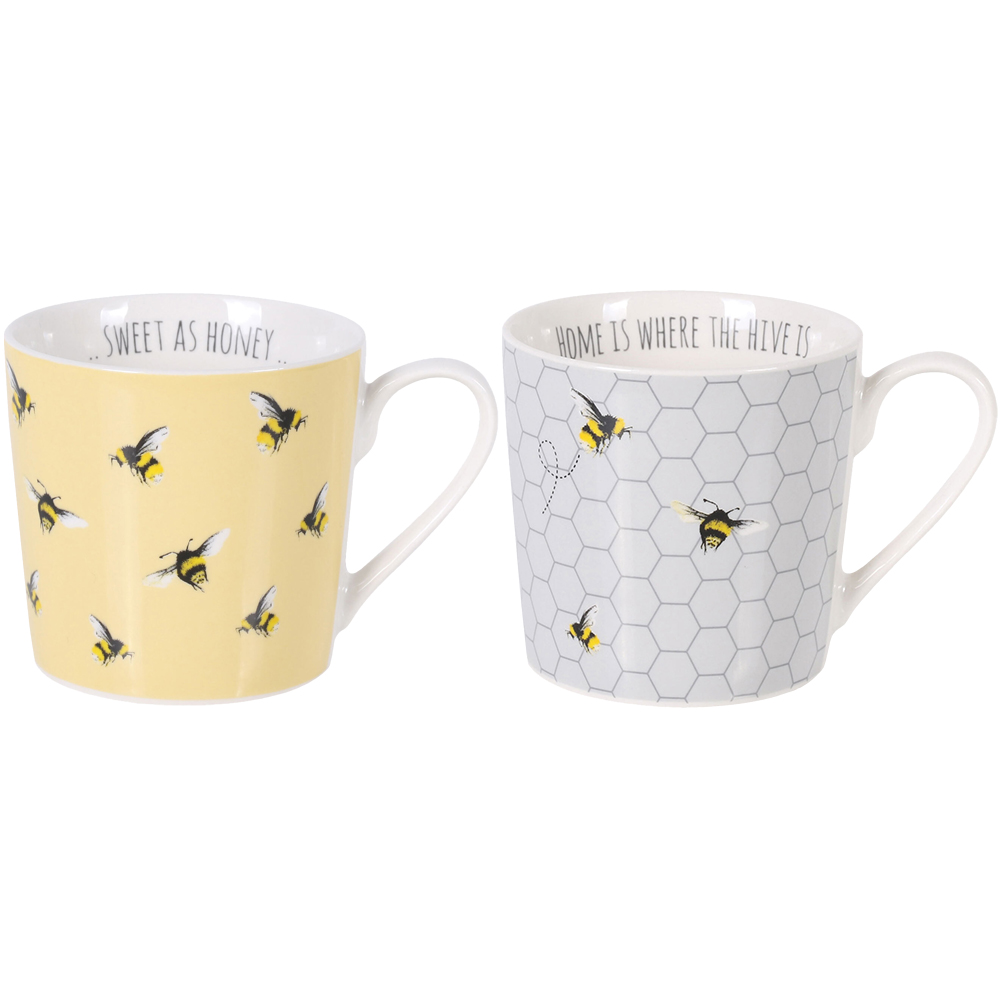 Single Honeycomb Conical Mug in Assorted styles Image 1