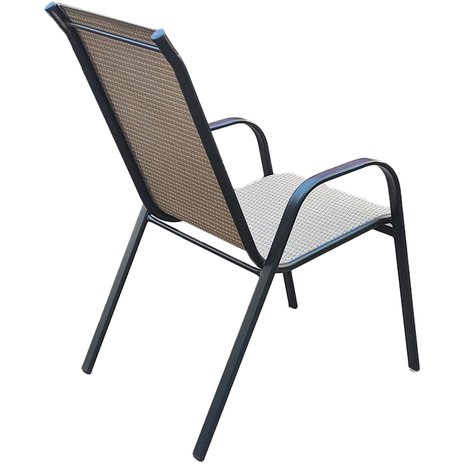 Rio Highback Stacking Chair Beige Image 2