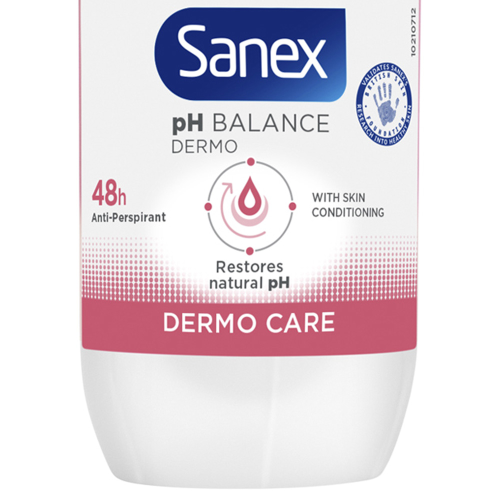 Sanex Dermo Care Antiperspirant Deodorant Roll On 50ml Image 4