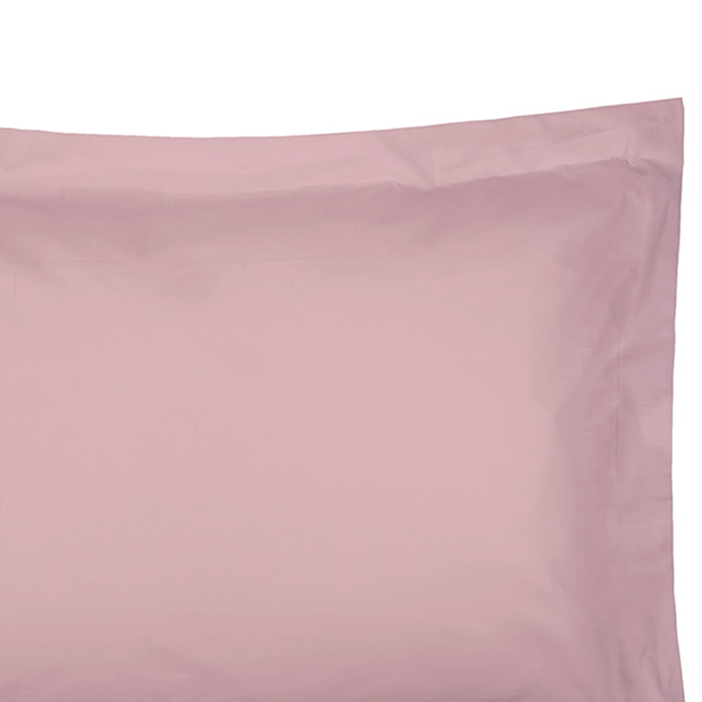 Serene Oxford Blush Pillowcase Image 2
