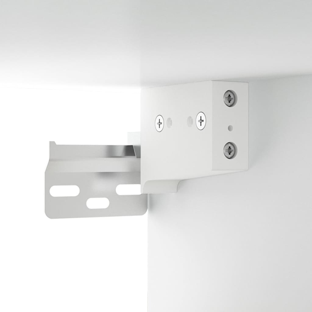 vidaXL 3 Drawer White Sideboard Image 5