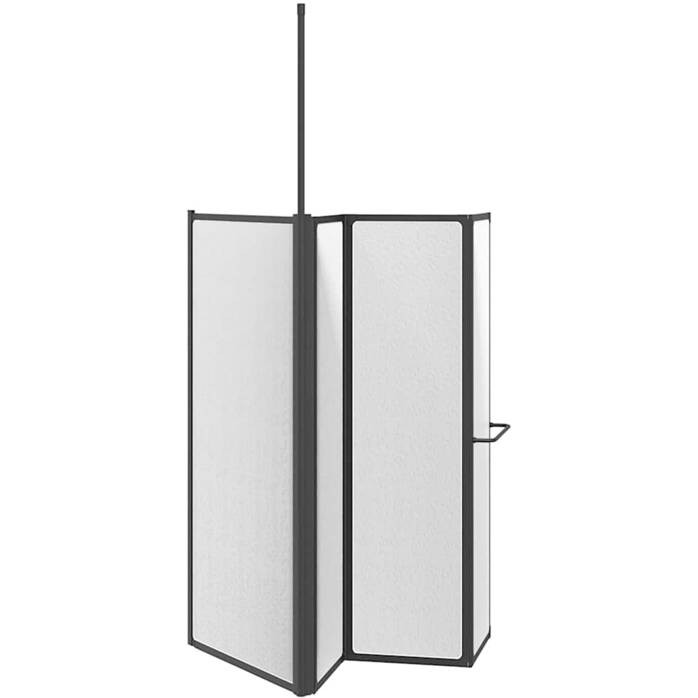 vidaXL White Shower Enclosure 120 x 70 x 137cm Image 3