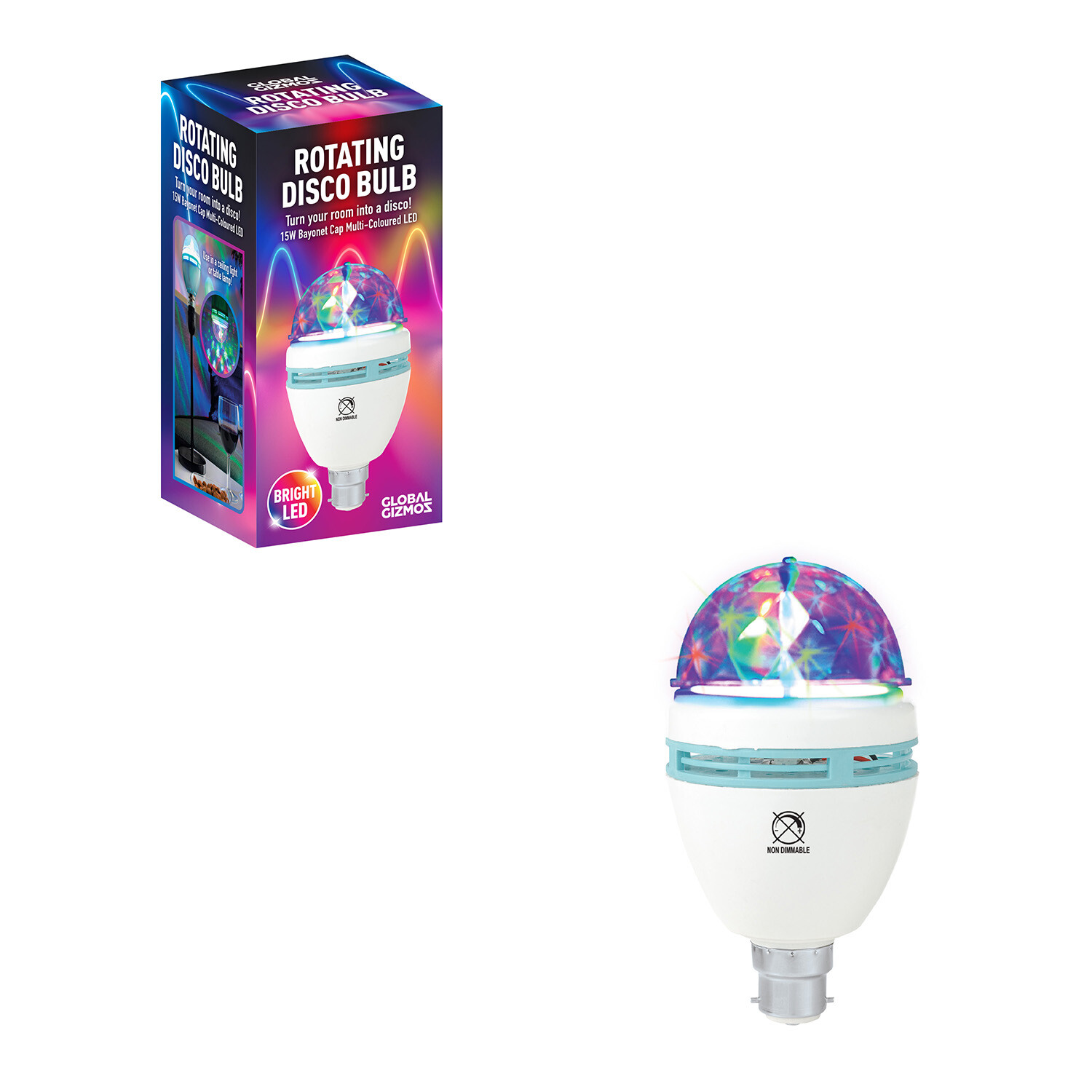 Rotating Disco Bulb Image 1