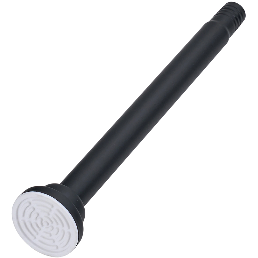 Living and Home 45-170cm Black Stainless Steel Telescopic Curtain Rod Image 5