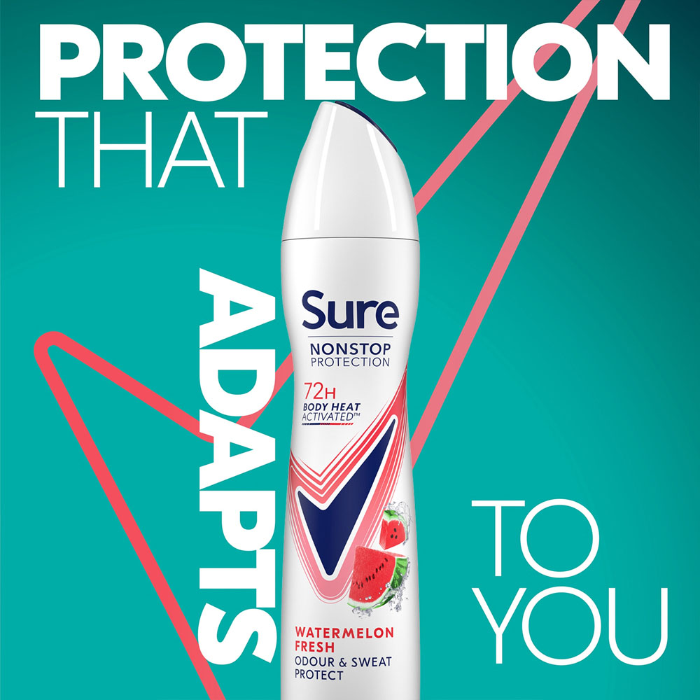 Sure Women Uplifting and Fresh 72H Protection Anti-Perspirant Deodorant 250ml 12 Pack Image 7