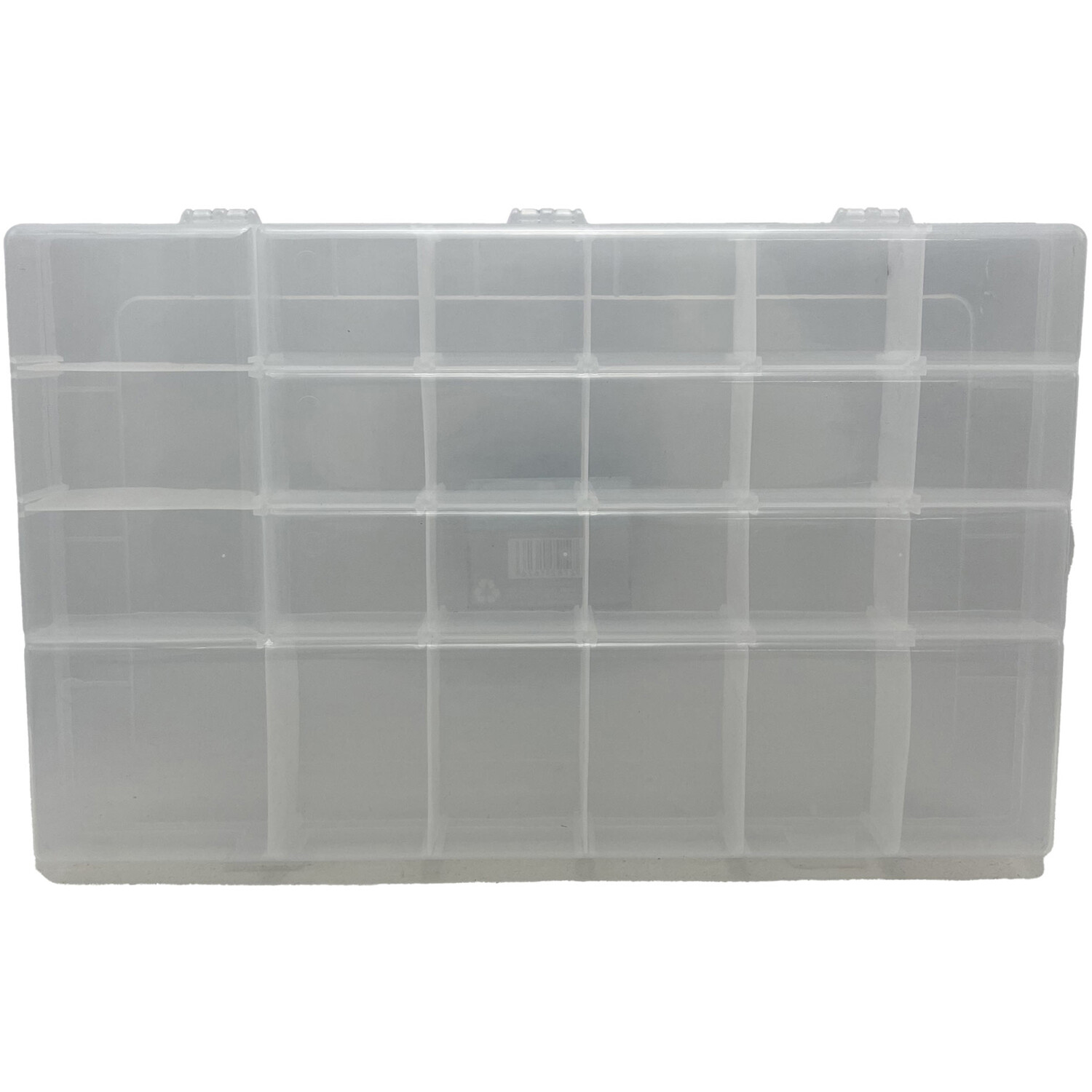 i-doodle 24 Compartment Large Clear Storage Box Image 2