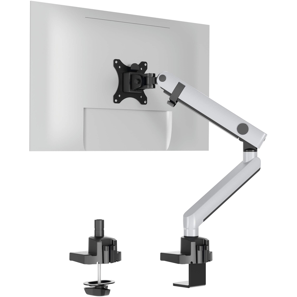 Durable Select Plus Monitor Mount Arm Desk Clamp for 1 Screen 17-32 inch Image 1