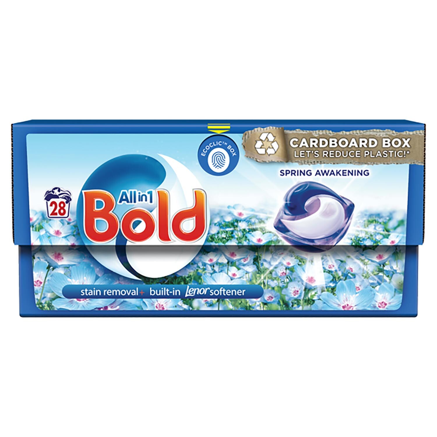 Bold All In 1 Laundry Pods - Spring Awakening Image 1