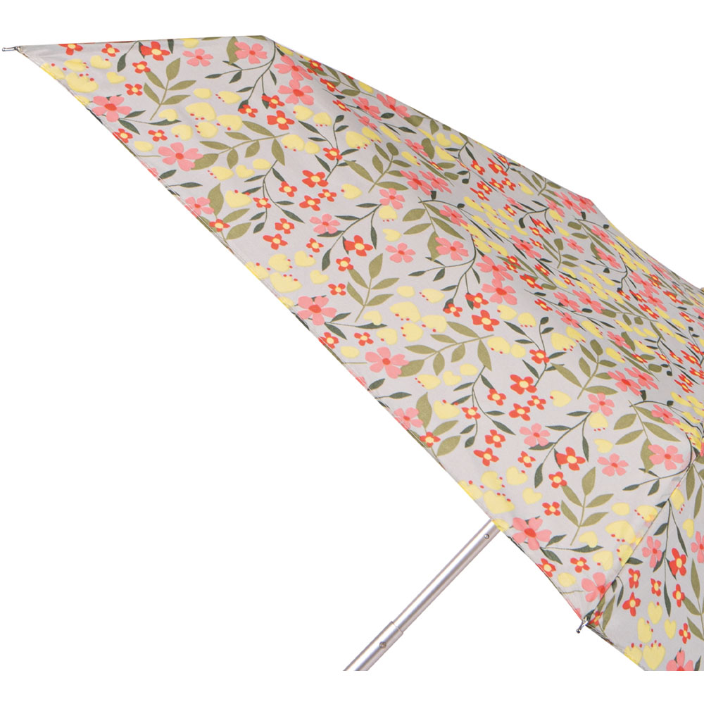 Wilko By Totes Floral Print Compact Umbrella Image 5