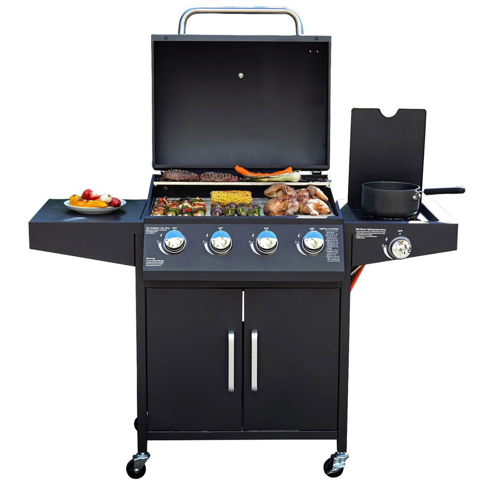 Neo Gas BBQ Grill and Cover Image 1