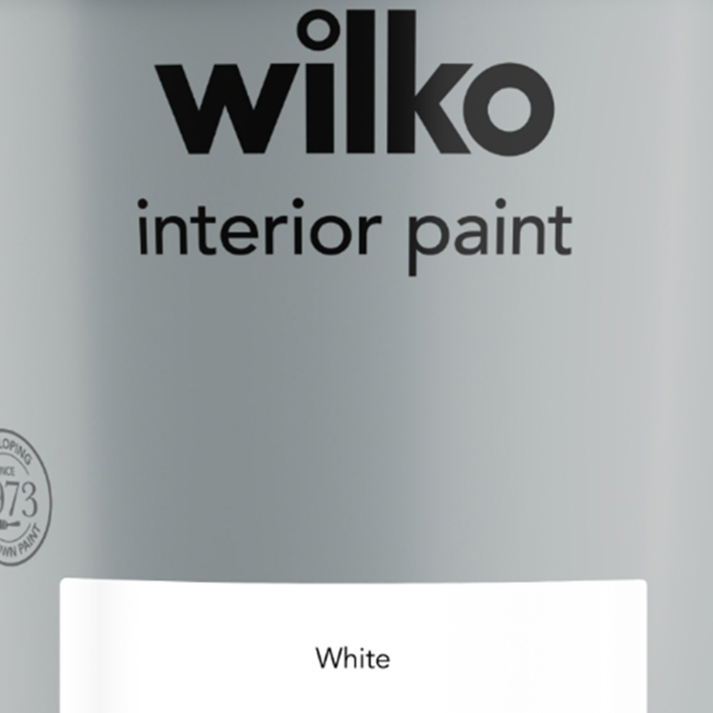 Wilko Interior White Silk Emulsion Paint 5L Image 3
