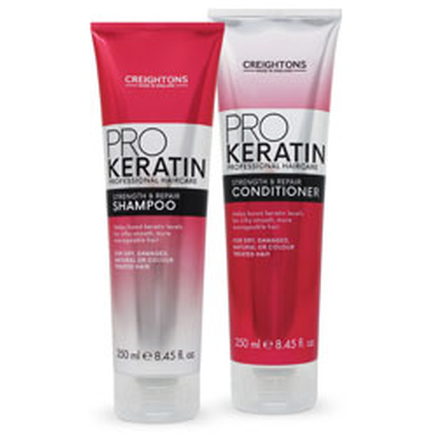 Creightons Pro Keratin Smooth and Strengthen Shampoo 200ml Image