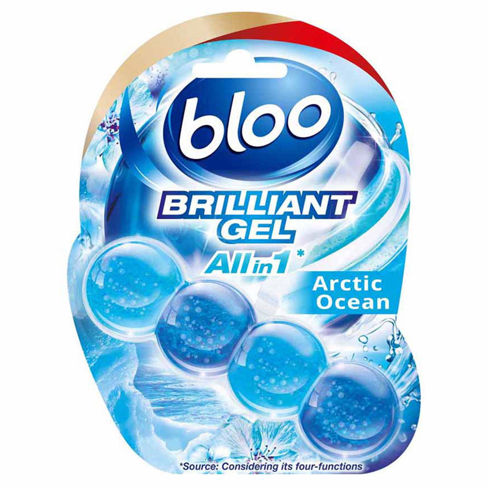 Bloo Brilliant Gel Arctic Ocean Toilet Blocks Image 1