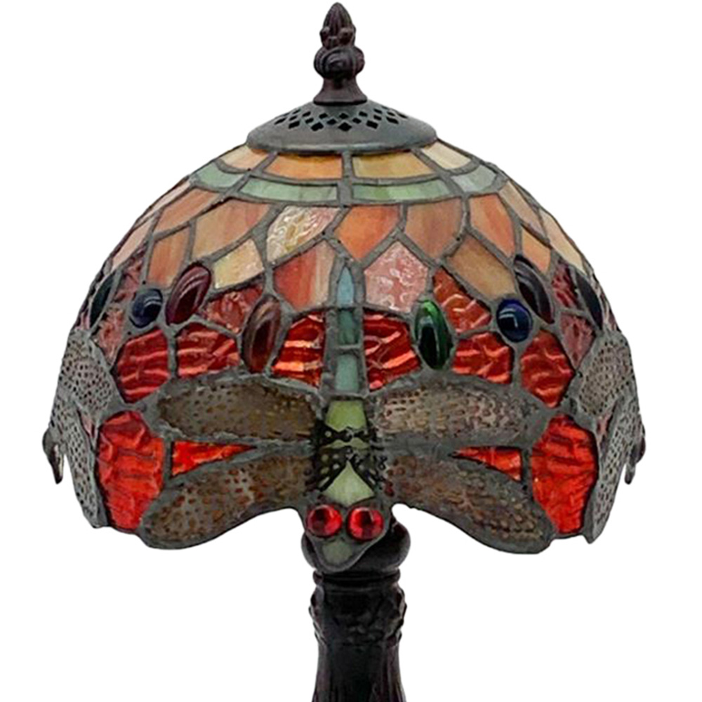 Acacia Home Tiffany Dragonfly Table Lamp 20.3cm Image 3