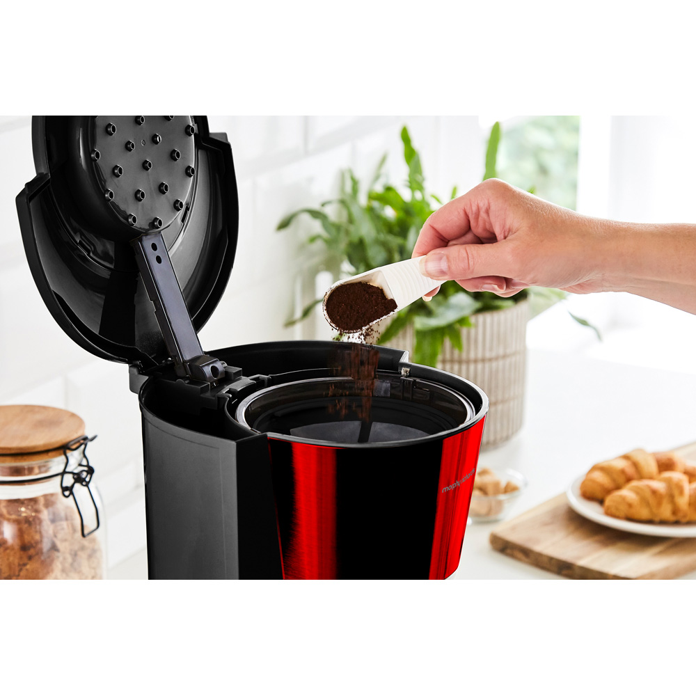 Morphy Richards 162503 Red Equip 1.2L Filter Coffee Machine Image 6