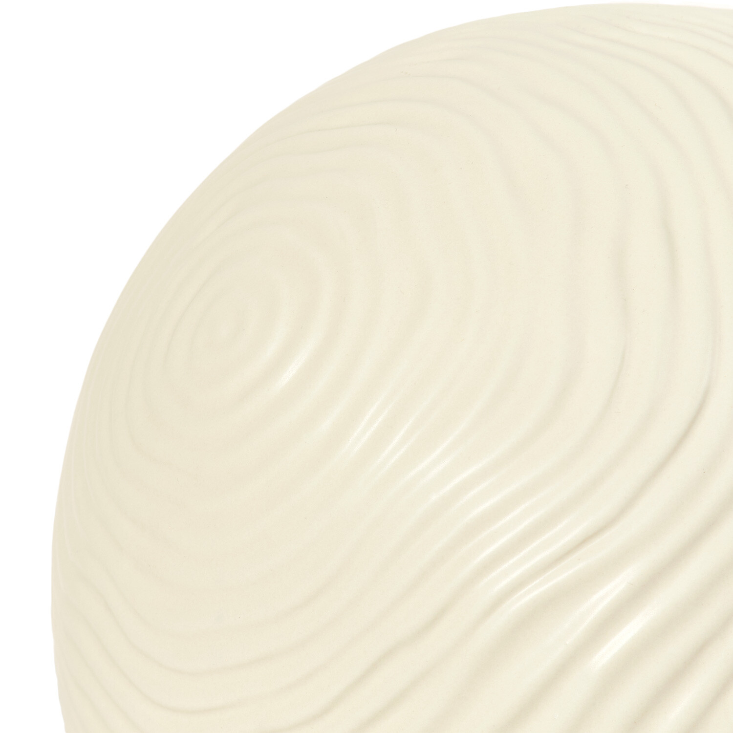 Cream Ceramic Ball - Cream / Large Image 3