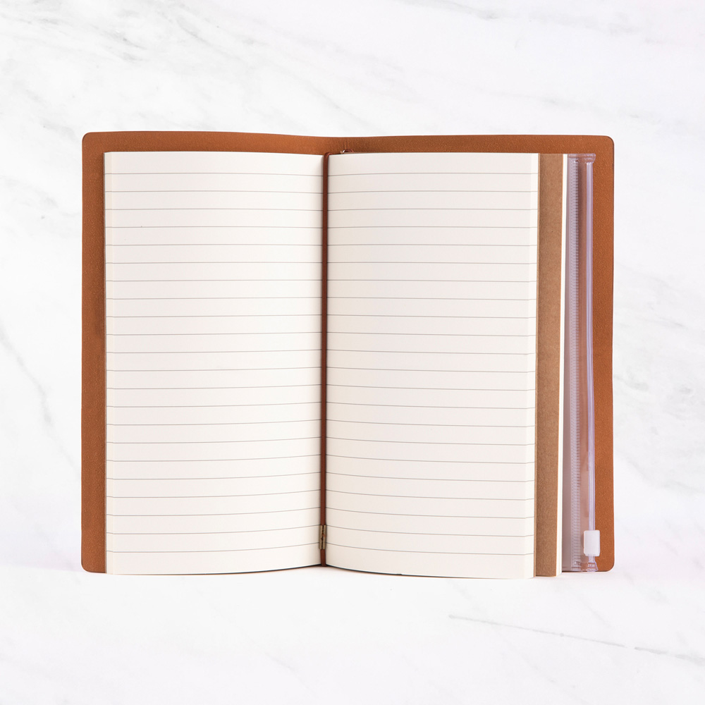 Myga Red Brown Meditation Chakra Crystal Notebook Image 3