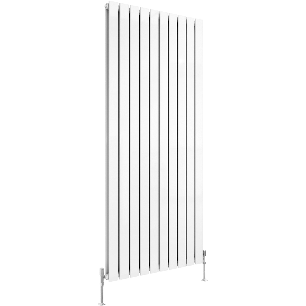 Stech Homes 6711 BTU White Double Panel Vertical Flat Radiator 1600 x 680mm Image 1
