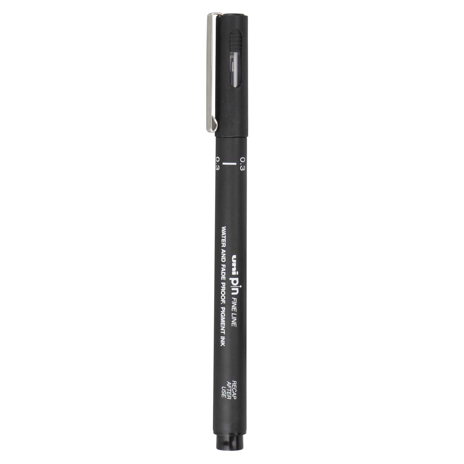 Uniball Pin Fine Liner Drawing Pen - Black / 0.3mm Image 1