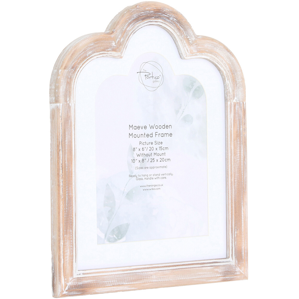 Maeve Wooden Mounted Frame Natural 8 x 6inch Image 3