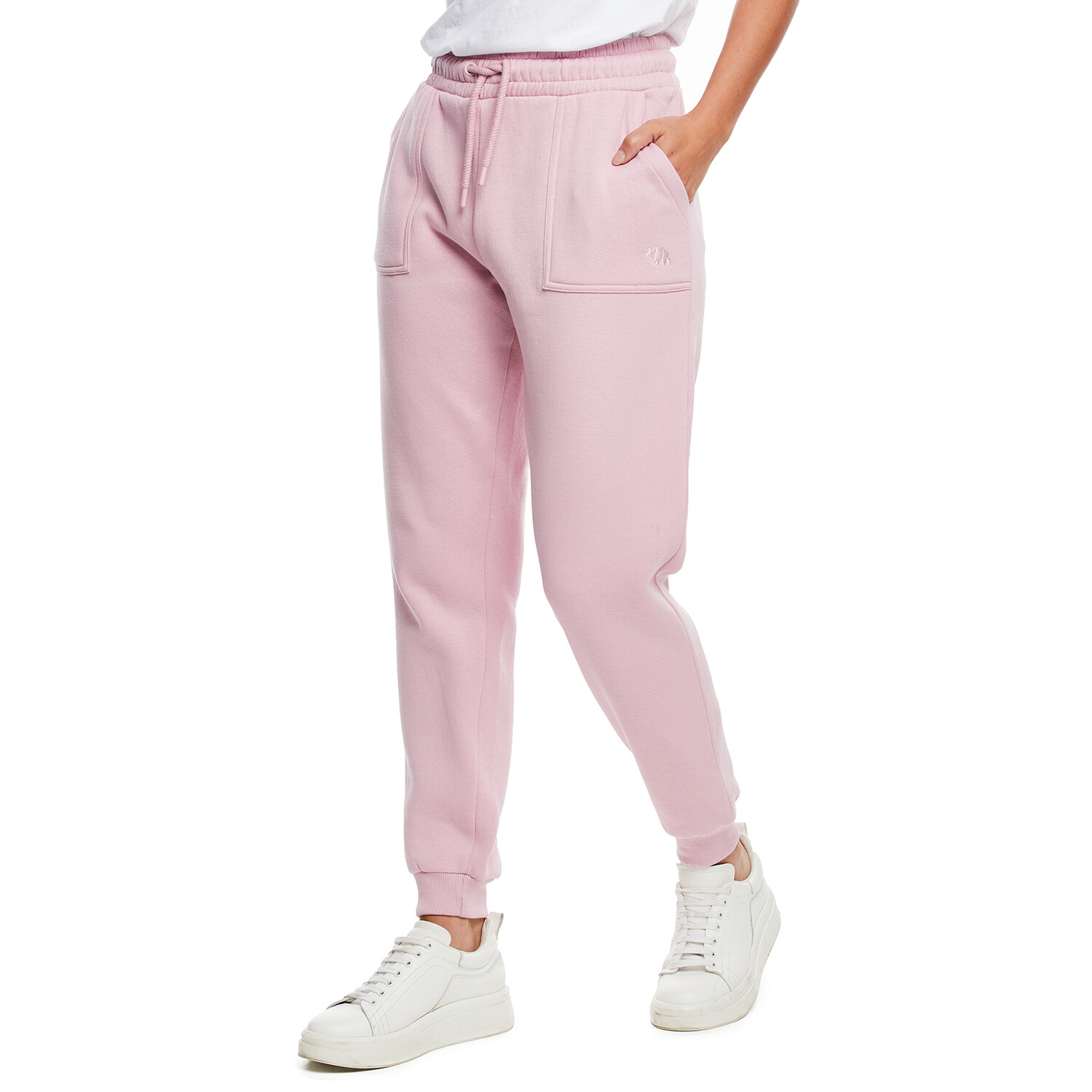Ladies Fleece Jogpants - Pink / 18 Image 1
