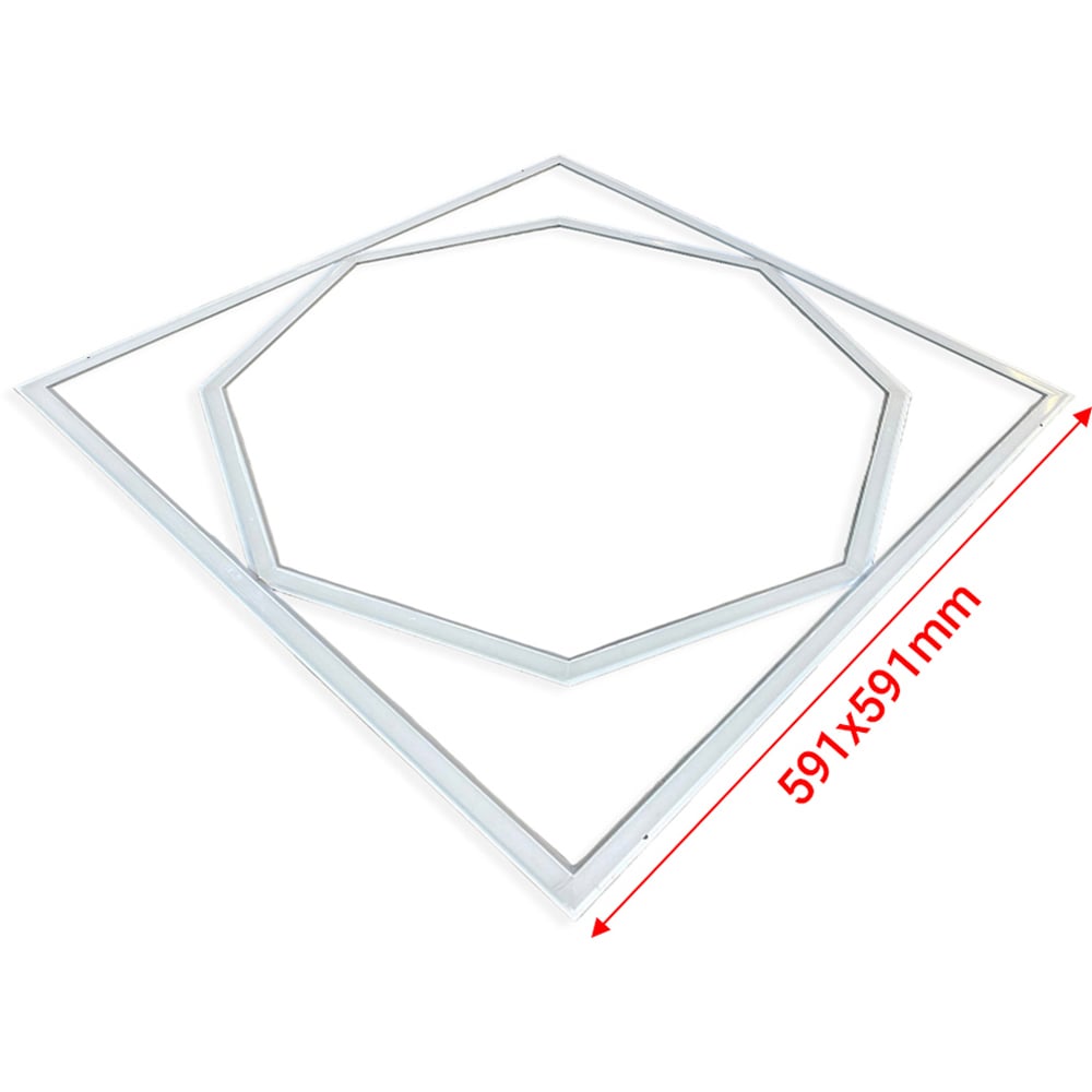 ENER-J 40W 6500K Cool White LED Frame Panel Light 60 x 60cm 6 Pack Image 7