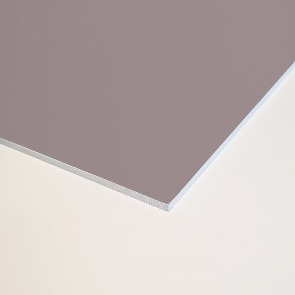 Wetwall Alloy Deep Sea Blue and Smoked Rose Double Sided Shower Wall Panel 900mm Image 3