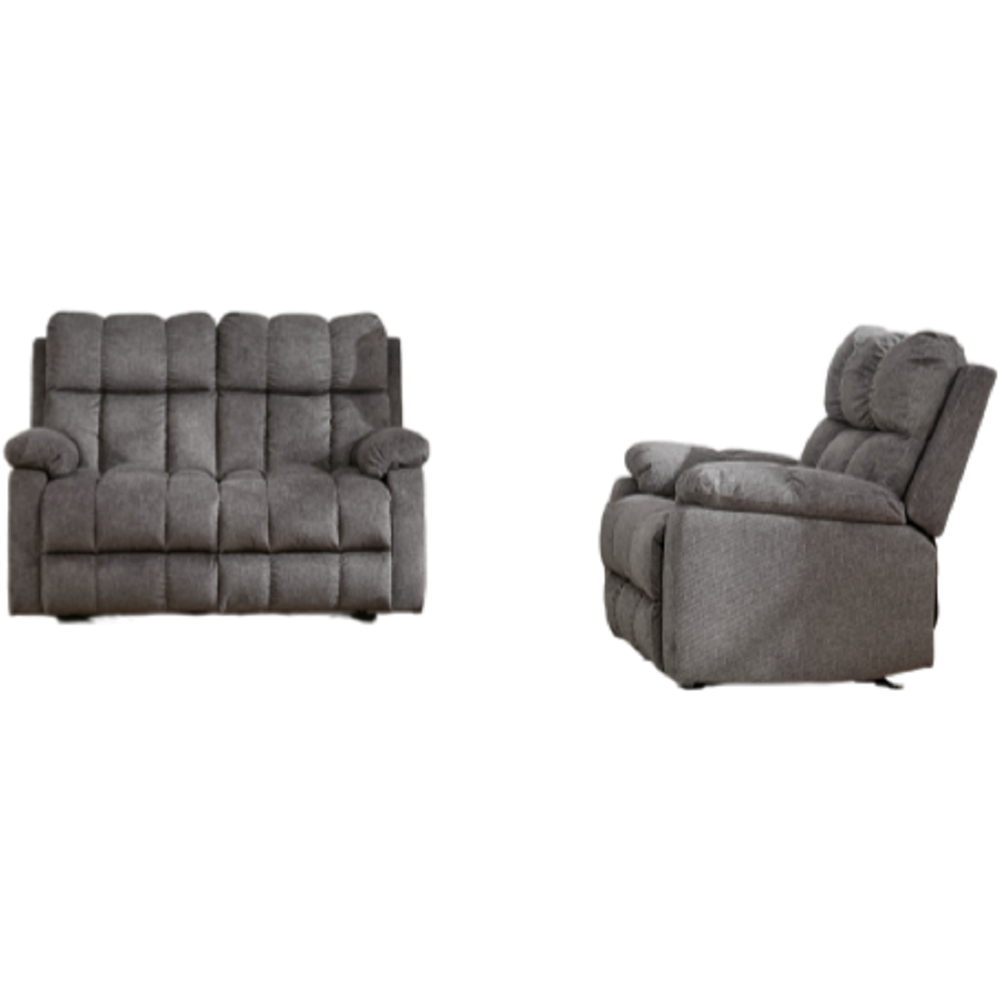 Furniture One 3 Seater Manual Recliner Sofa Set Image 2