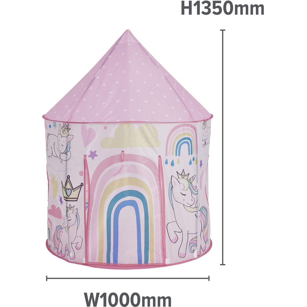 Liberty House Toys Kids Unicorn Play Tent and Play Mat Set Image 9