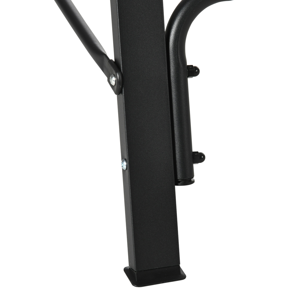 Outsunny Black Metal Swing Stand Image 3