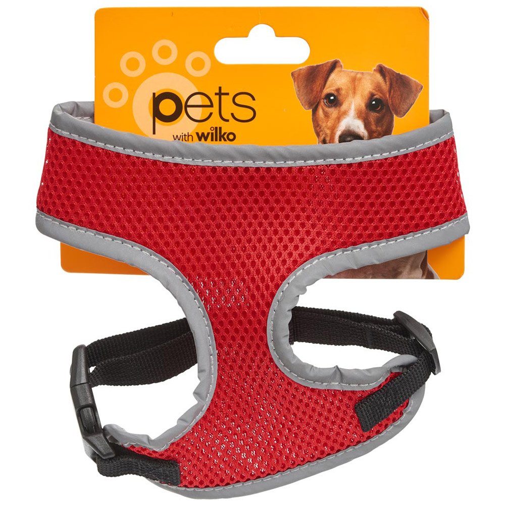 Single Wilko Small Reflective Soft Dog Harness 34-45cm in Assorted styles Image 2