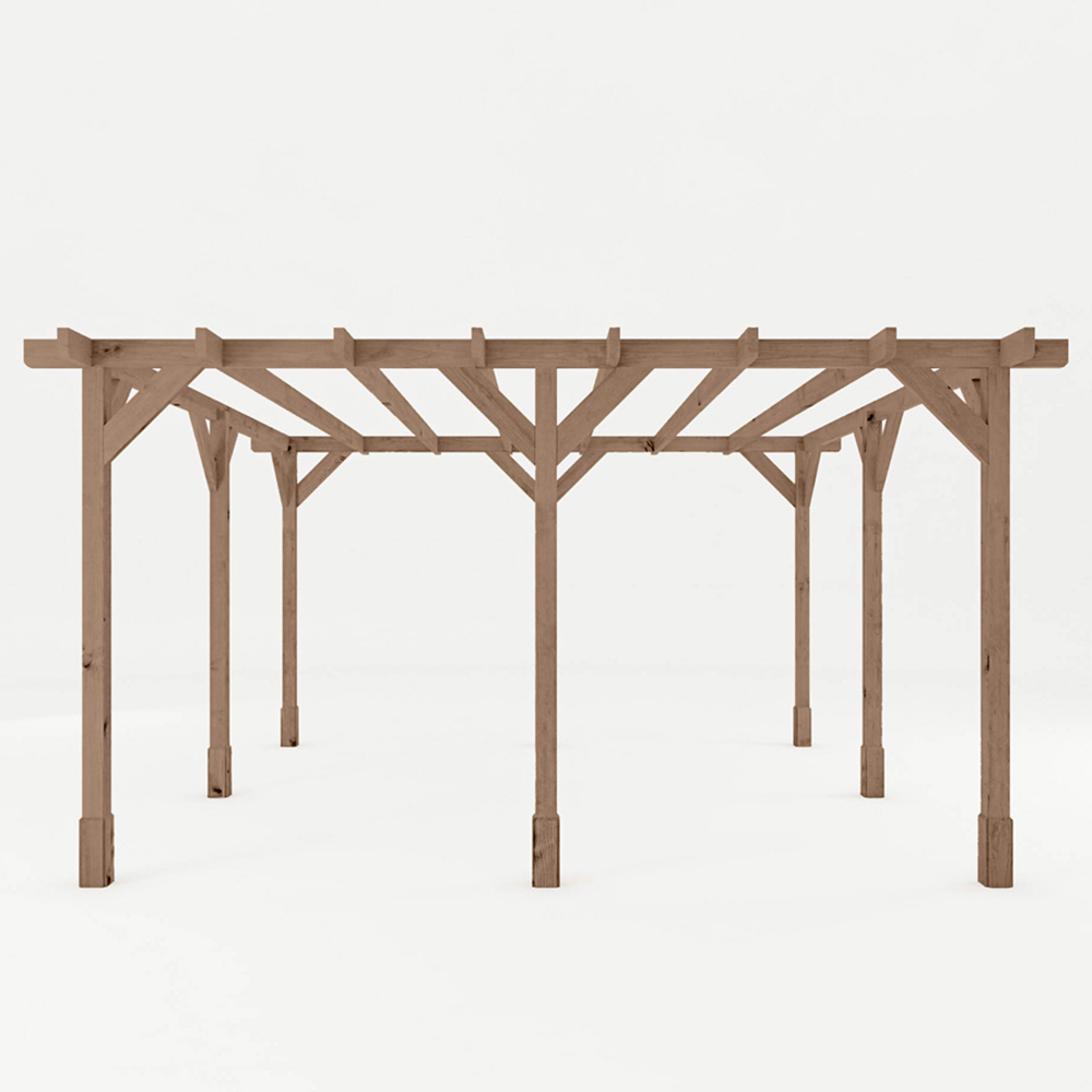 Mercia 4 x 4m Traditional Pergola Image 3