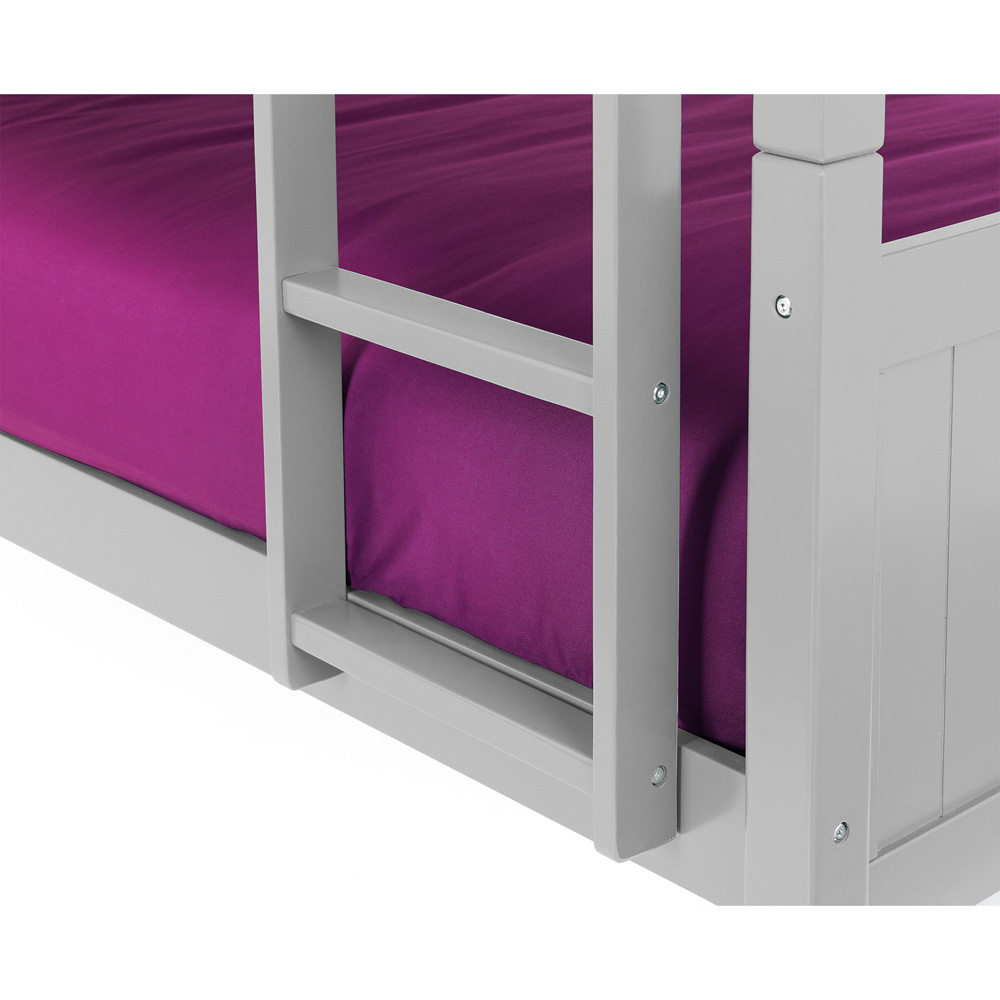 Julian Bowen Bella Dove Grey Bunk Bed Image 7