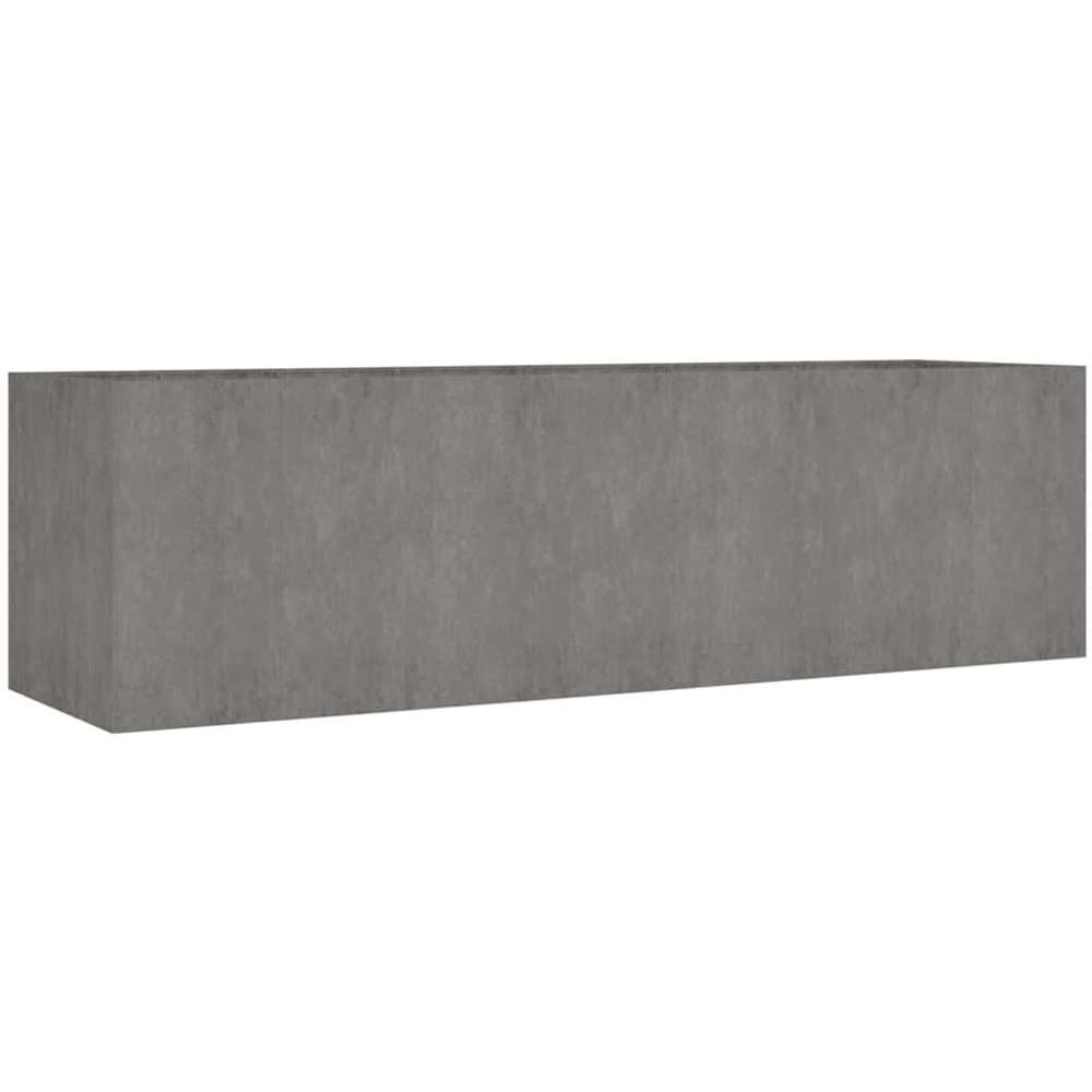 vidaXL Brown Corten Steel Raised Garden Bed 80 x 280 x 80cm Image 3