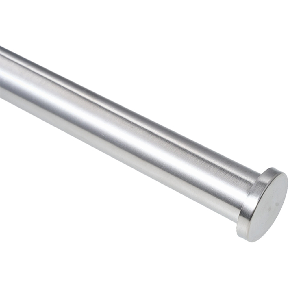 Living and Home 2-in-1 Silver Wall-Mounted Towel and Toilet Roll Holder 34cm Image 6