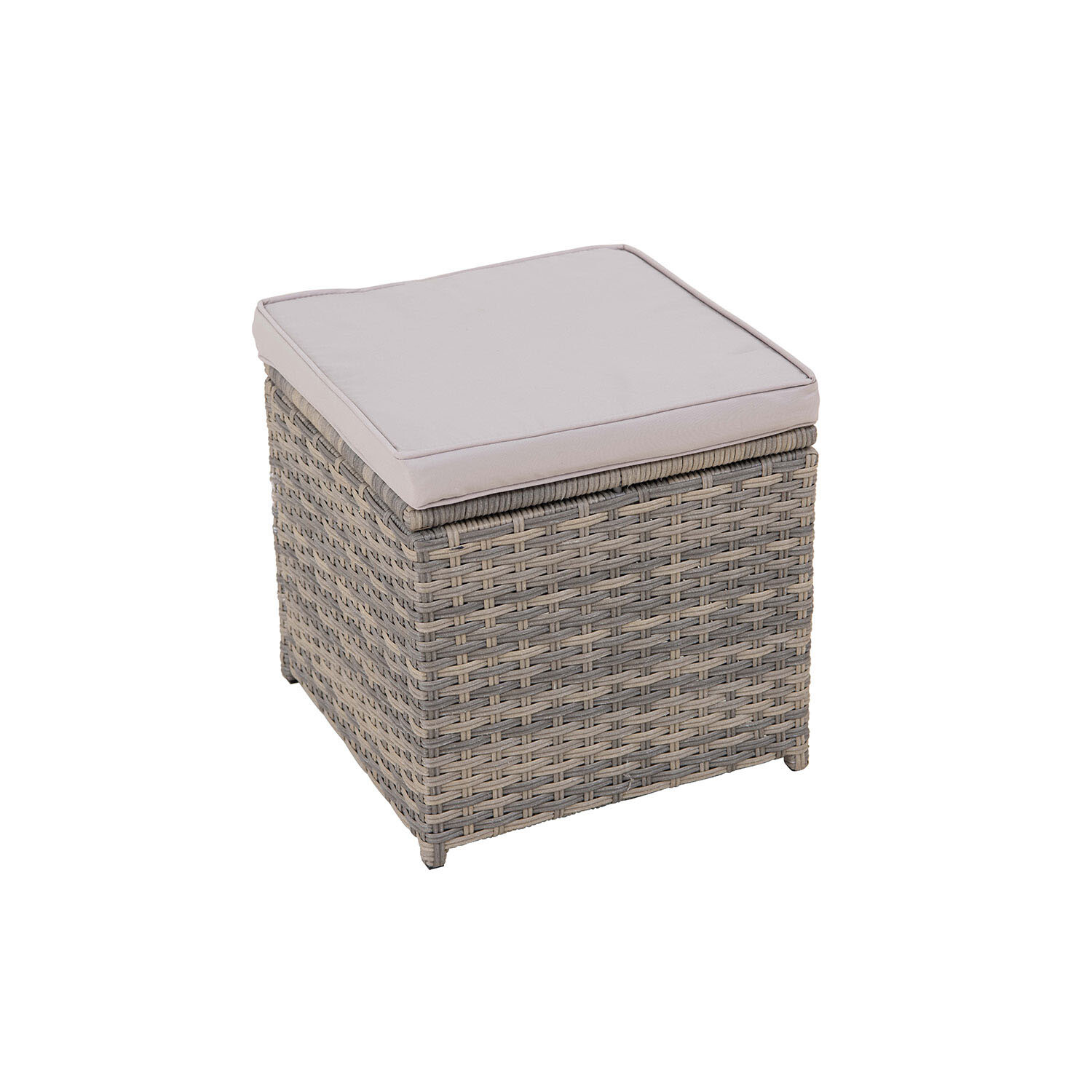 Matara 8 Seater Grey Outdoor Corner Conversation Set Image 3