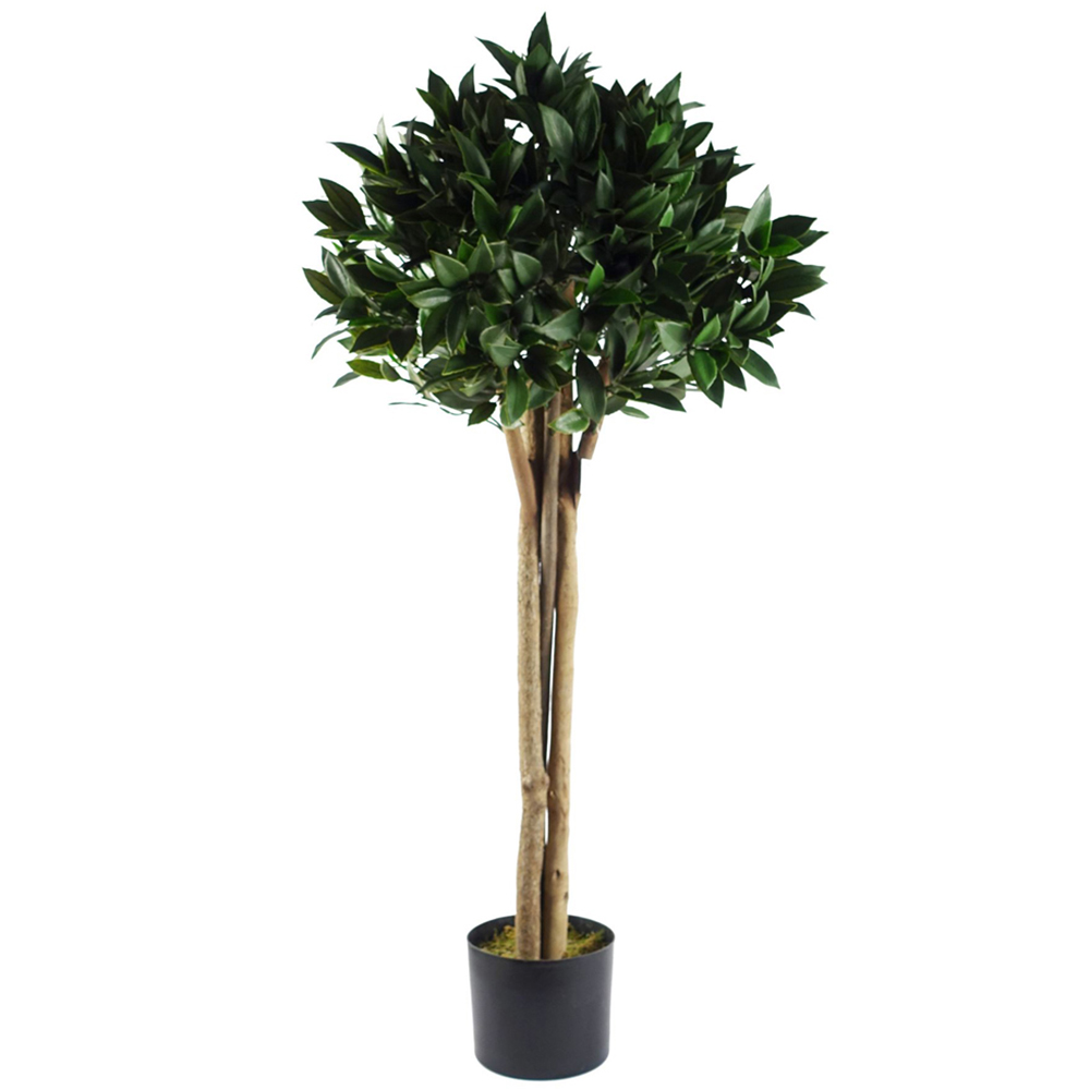 Leaf Artificial Bay Laurel Topiary Tree 120cm Image 1