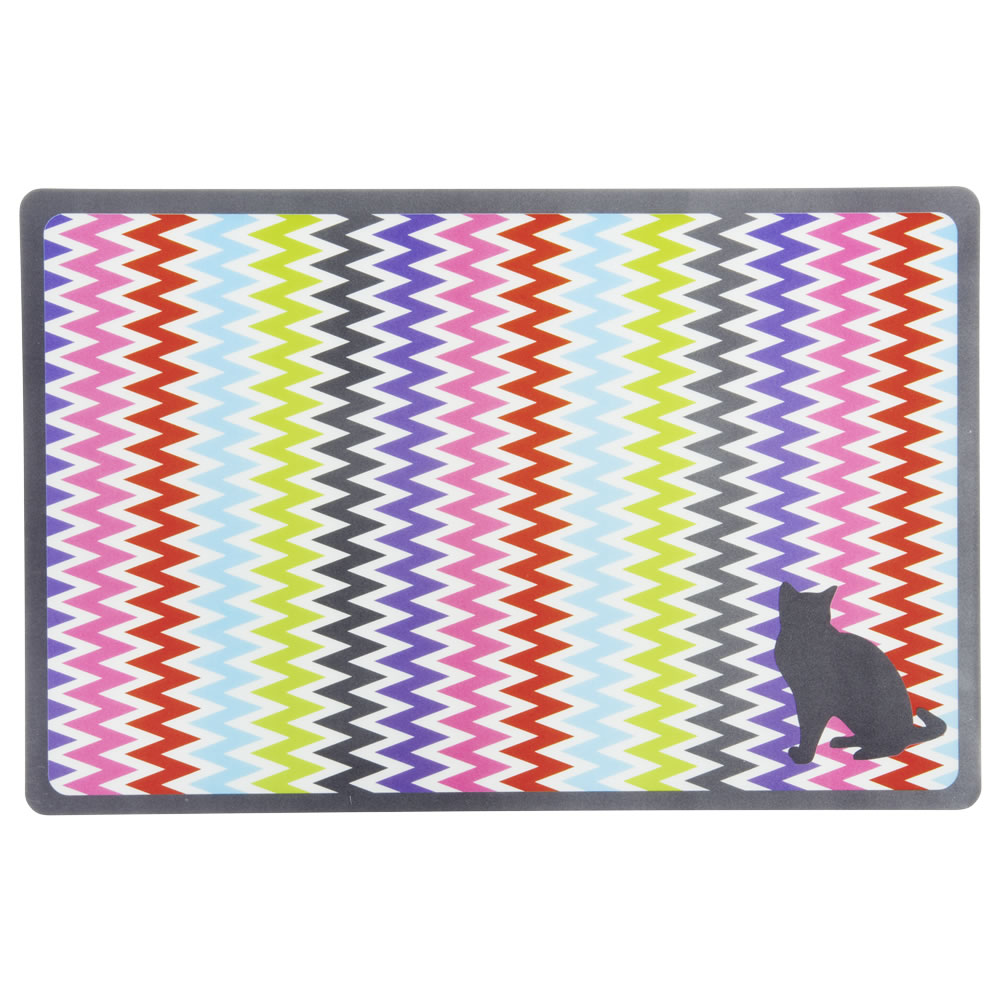 Single Wilko Cat Placemat in Assorted styles Image 4