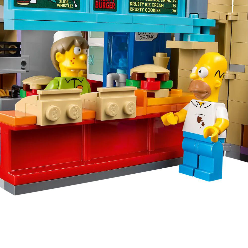 LEGO Icons 10352 The Simpsons Krusty Burger Set Image 7