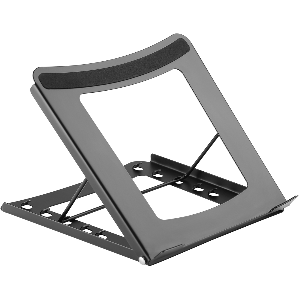 Properav Black Adjustable Laptop Stand Image 1