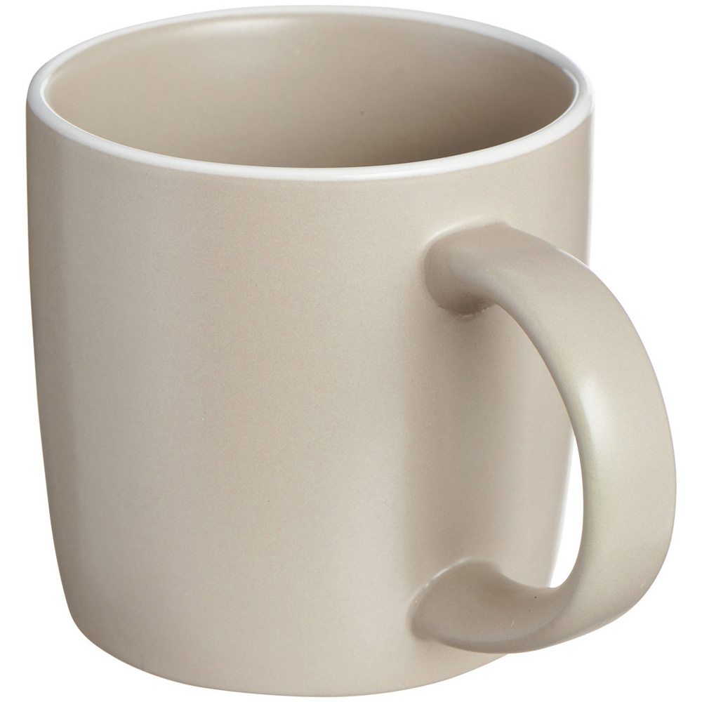 Wilko Cream Block Mug Image 2